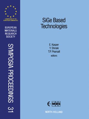 cover image of SiGe Based Technologies